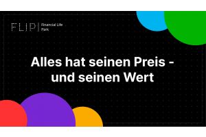 Alles hat seinen Preis - und Wert!